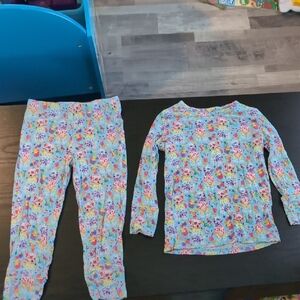 Posh Peanut Lisa Frank Rainbow Dalmatian Pajama Set